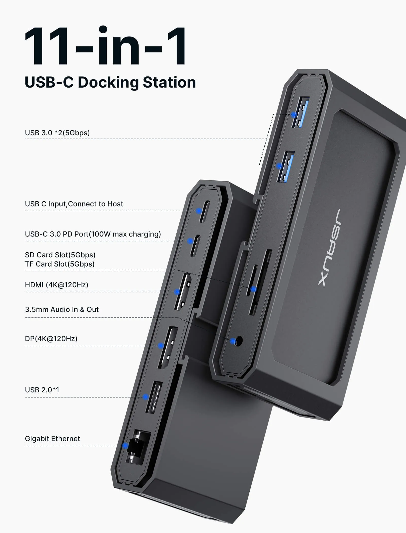 11-in-1 Docking Station