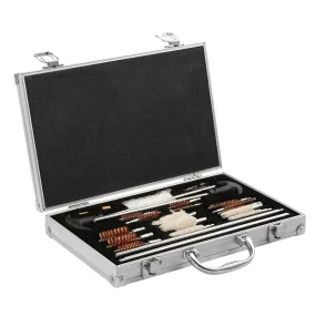 126Pcs Universal Gun Cleaning Kit Gun Cleaning Brushes Mops w/ Carrying Case for Rifles Pistols Handguns Shotguns