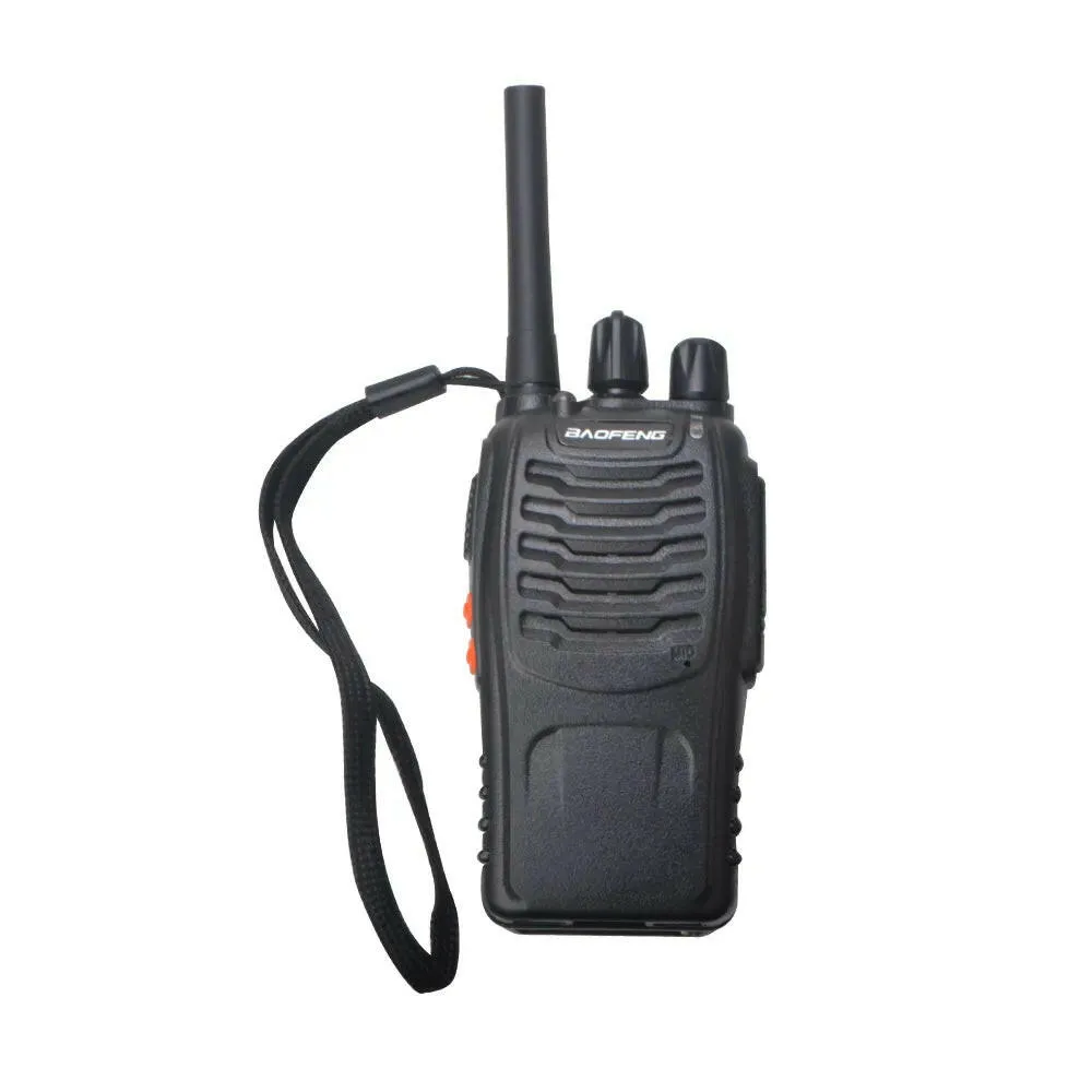 2pcs Baofeng Walkie Talkie BF-88E PMR 0.5W 16CH UHF 446.00625-446.19375MHz 12.5KHz Channel Separation with USB Charger Headset