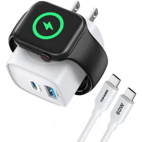 3-In-1 20W PD USB-C Apple Watch Charger Adapter