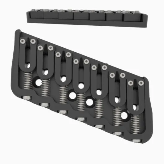 7 String Multi-Scale Fixed Guitar Bridge