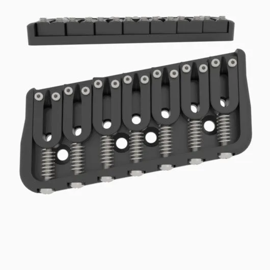 7 String Multi-Scale Fixed Guitar Bridge