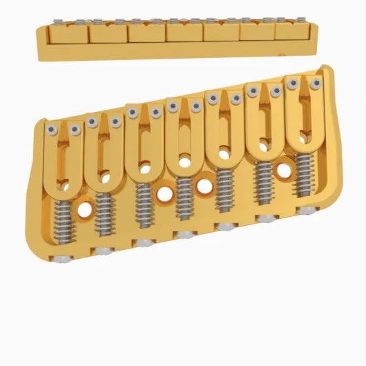 7 String Multi-Scale Fixed Guitar Bridge