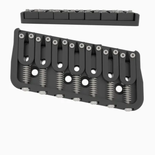 7 String Multi-Scale Fixed Guitar Bridge