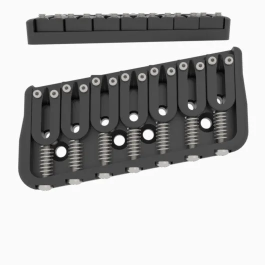 7 String Multi-Scale Fixed Guitar Bridge