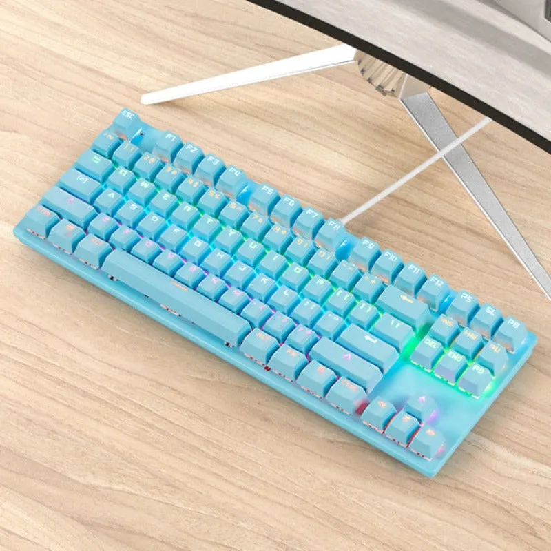 87 Mechanical Key Keyboard USB Wired