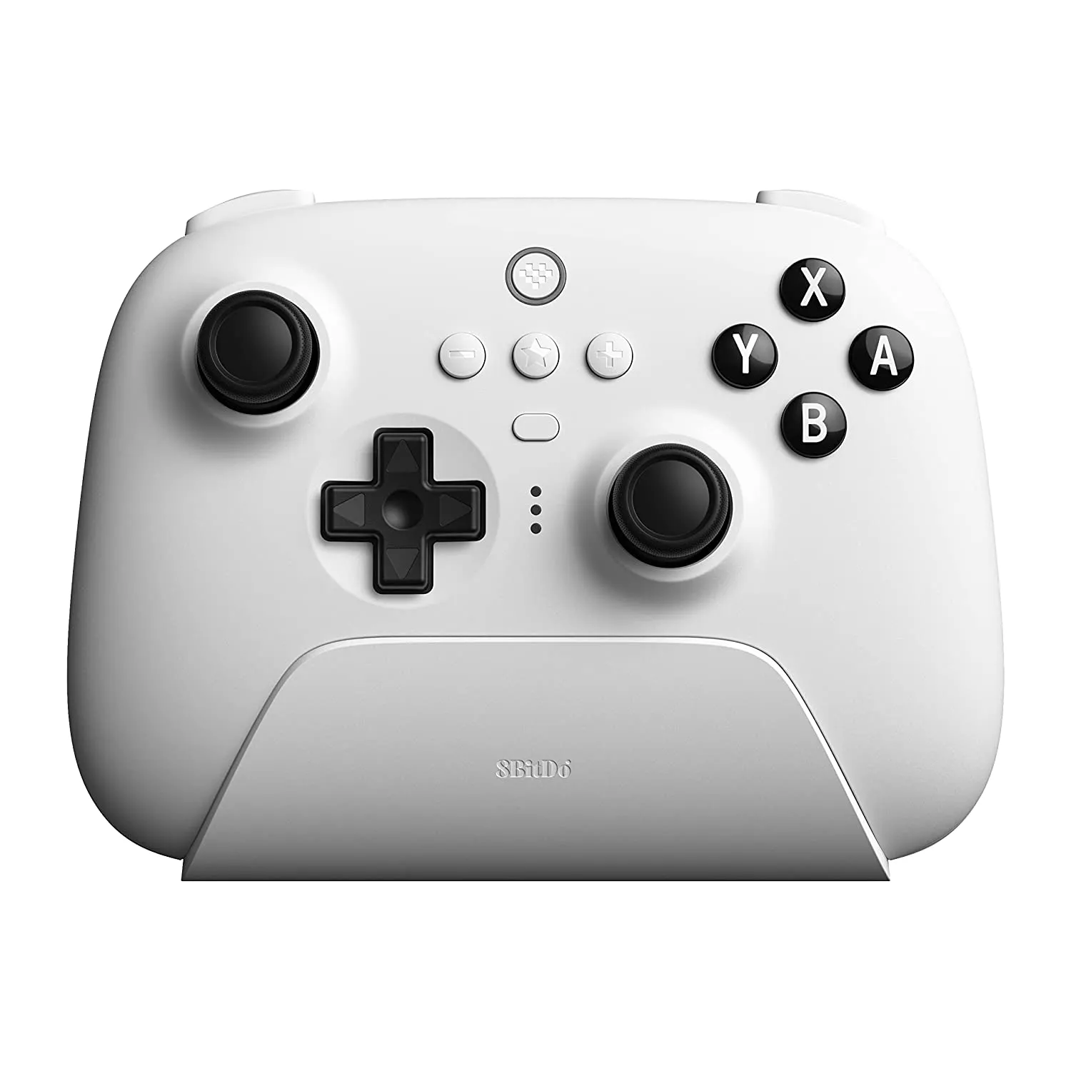 8BitDo Ultimate Bluetooth Controller w/ Charging Dock (White)