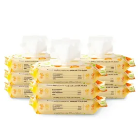 9 PACK - Citrus Hand Wipes