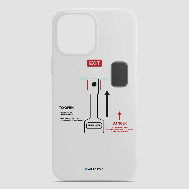 A380 Door - Phone Case