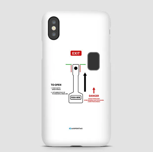 A380 Door - Phone Case