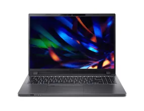 Acer TravelMate P2, Intel Core i5-1335U, 16 GB RAM, 256 GB SSD, 16" Inch WUXGA Display, Win 11 Pro, Grey