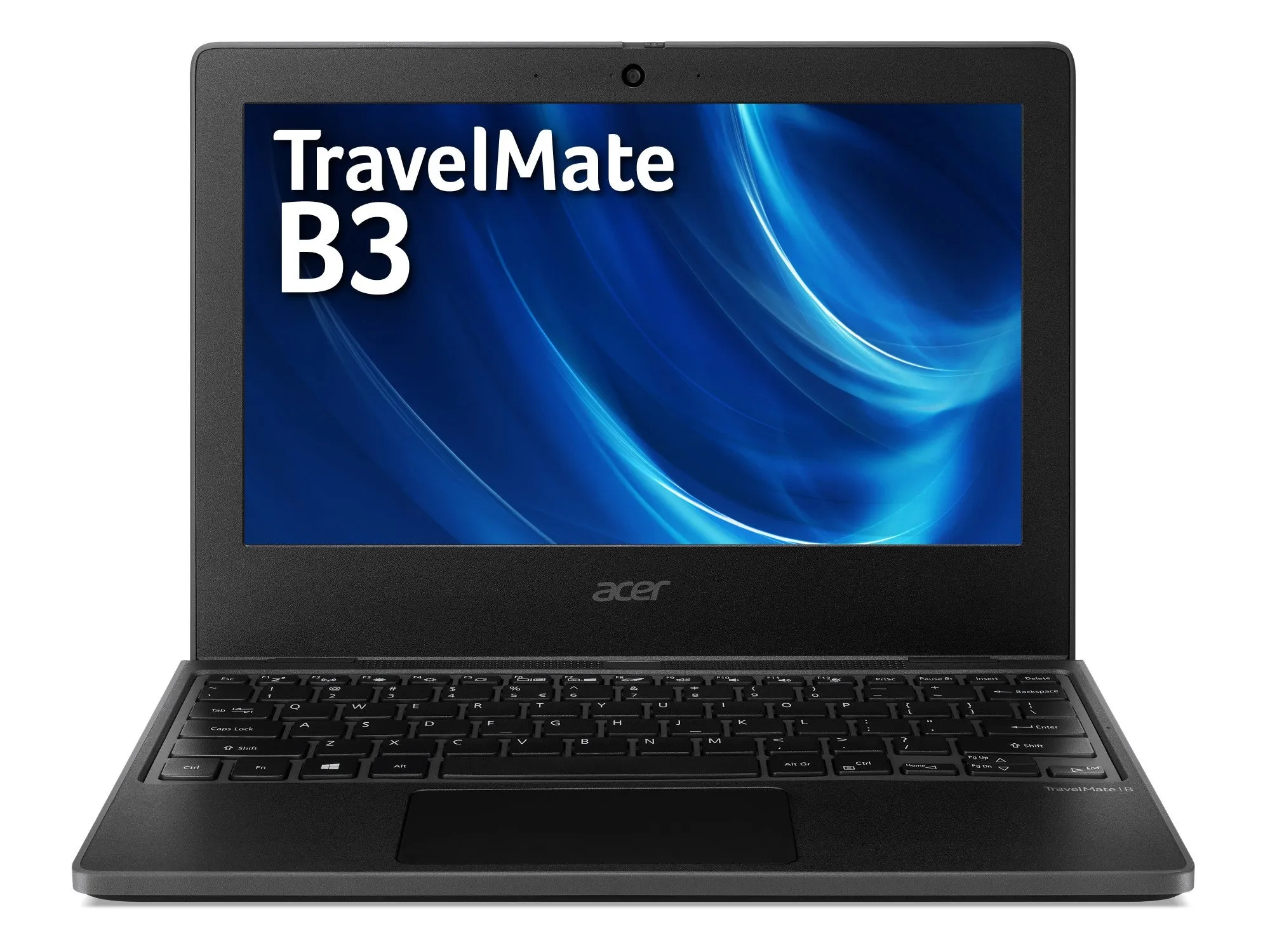 Acer TravelMate Spin Laptop, Intel Pentium N6000, 4 GB RAM, 128 GB SSD, Win 11 Pro, Black