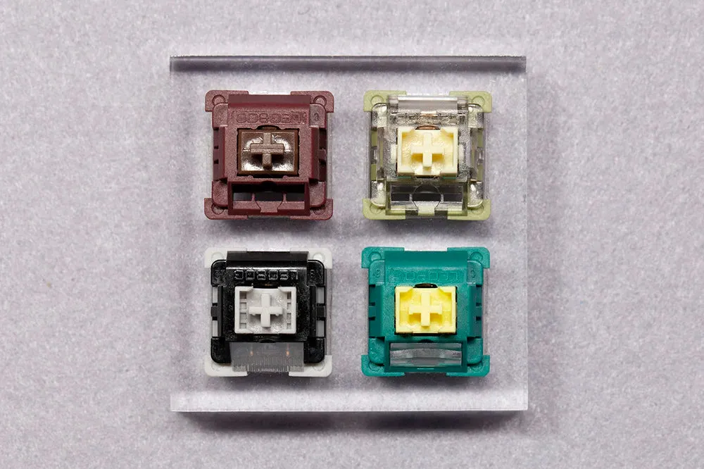 Acrylic Switch Tester Leobog Switch for Mechanical Keyboard Standard Brown Rocklee Greywood V4 Kayking V2