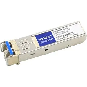 Addon Juniper Networks Sfp-Ge40Km Compatible Taa Compliant 1000Base-Lh Sfp Transceiver (Smf, 1310Nm, 40Km, Lc)