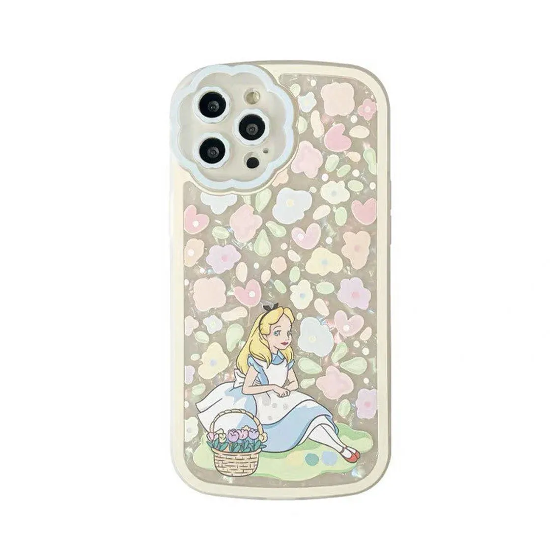 Alice with Flower Princess iPhone Case XS XR X 11 12 13 Pro Promax