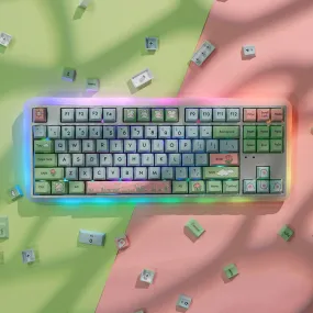 Alice’s Adventure Keycaps Set |  Cherry profile keycaps set | Mechanical keyboard