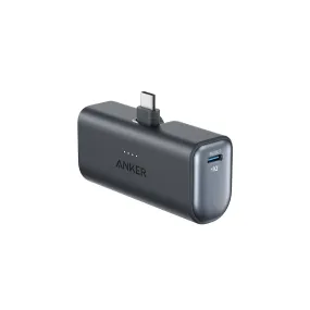 Anker Nano Power Bank (5000mAh, 22.5W with Built-in USB-C Connector)