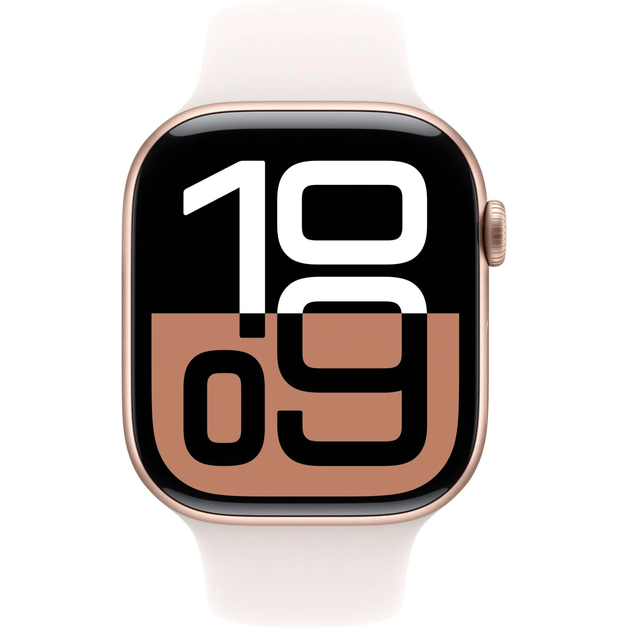 Apple Watch Series 10 46mm Rose Gold Aluminium Case GPS   Cellular Sport Band (S/M)[Light Blush]