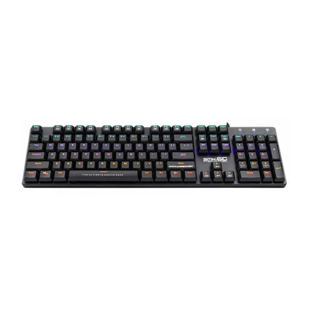 Armaggeddon Mechanical Wired Gaming Keyboard SMK-6C PSYCHKESTREL