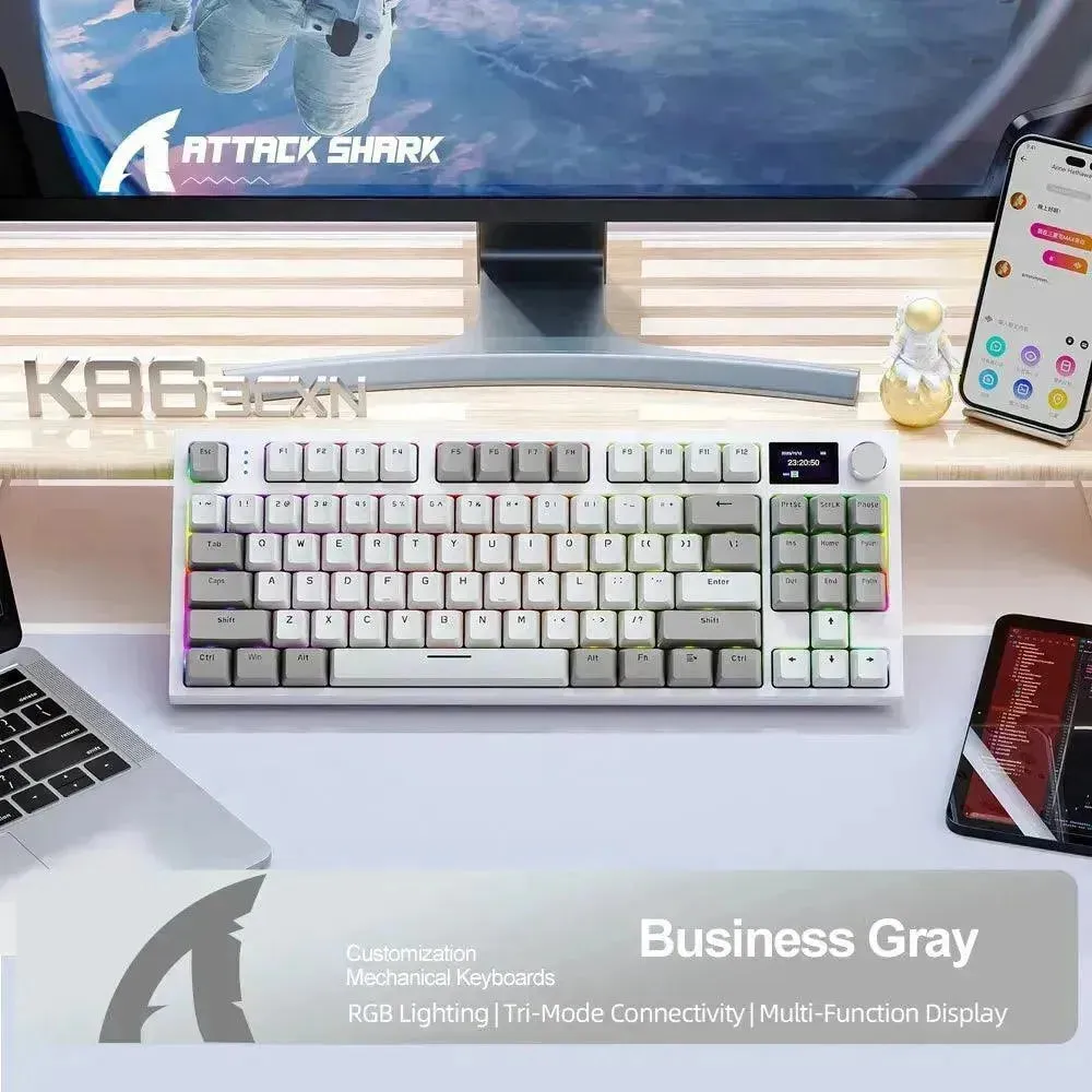 Attack Shark K86 Wireless Mechanical Keyboard