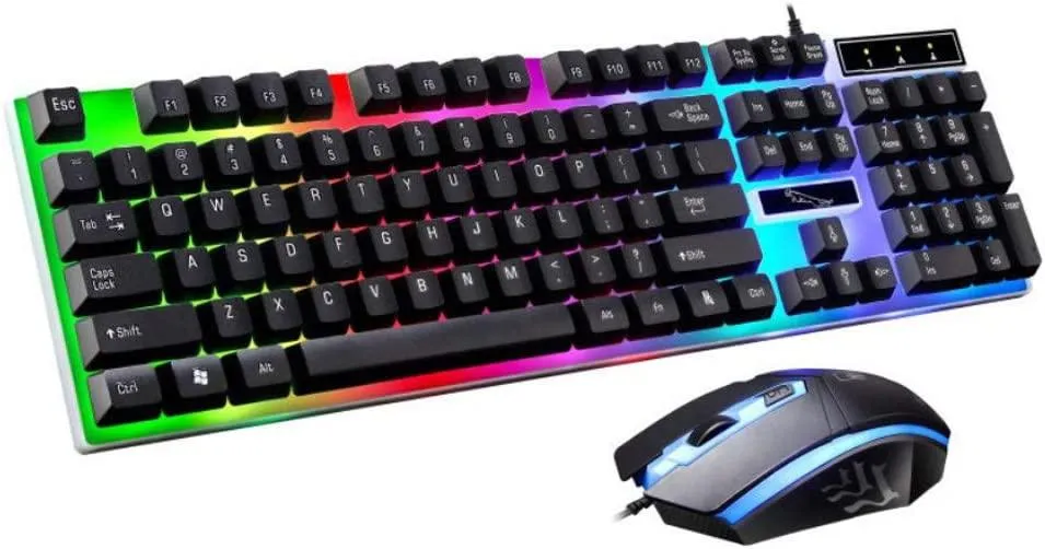 Backlight Gaming Keyboard And Mouse-Q803