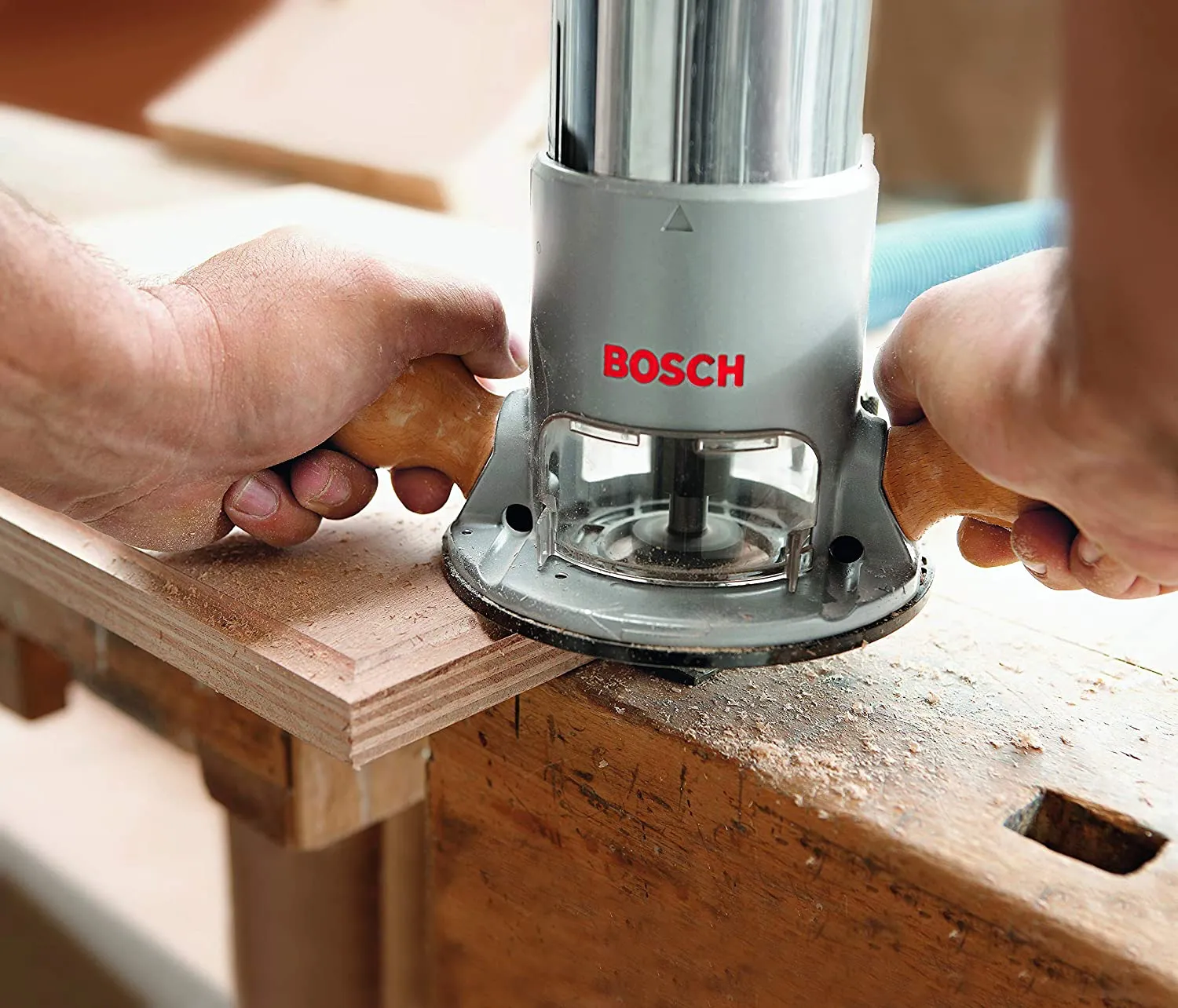 Bosch 1617EVS 2-1/4 HP Electronic Fixed-Base Router