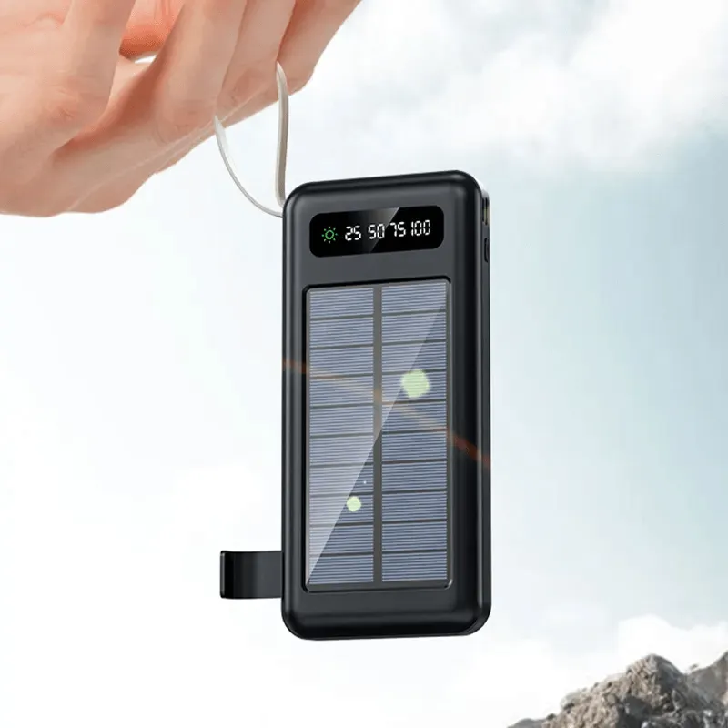 Bunsey Portable Fast Charging Solar Power Bank 10000mAh BY-13