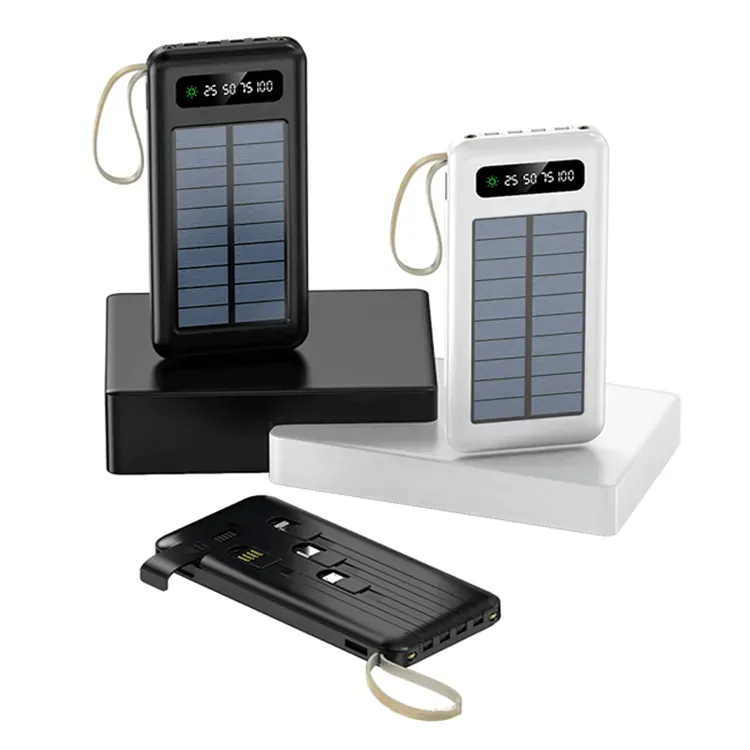 Bunsey Portable Fast Charging Solar Power Bank 10000mAh BY-13