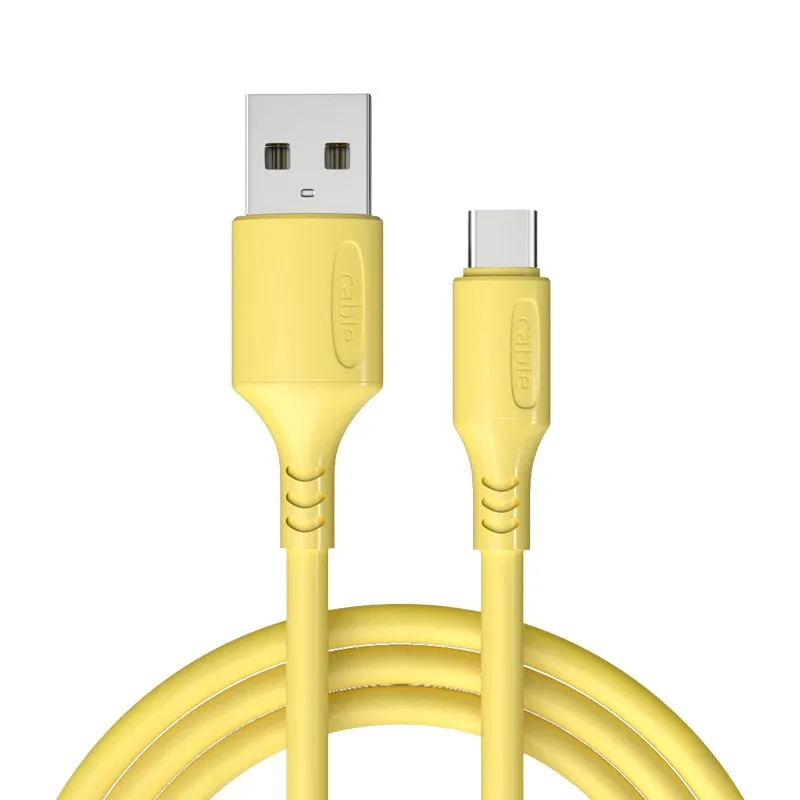 Cable Charger USB-A Type-C 5A Fast Charging For Samsung Xiaomi Smart Phone