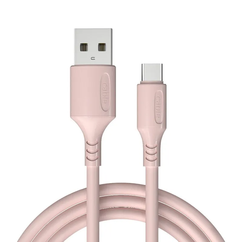 Cable Charger USB-A Type-C 5A Fast Charging For Samsung Xiaomi Smart Phone