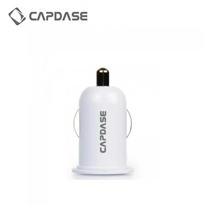 Capdase Dual USB Car Charger With Lightning Cable