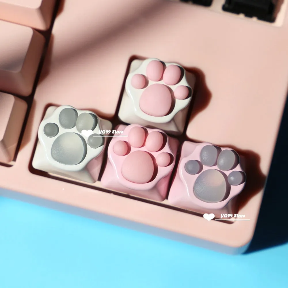 Cat Paw Key Caps