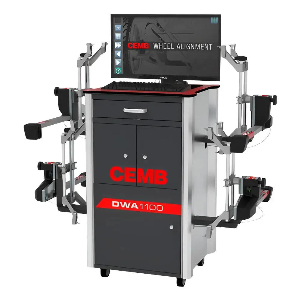 Cemb DWA1100 8-Sensors CCD Wheel Alignment System, Wireless