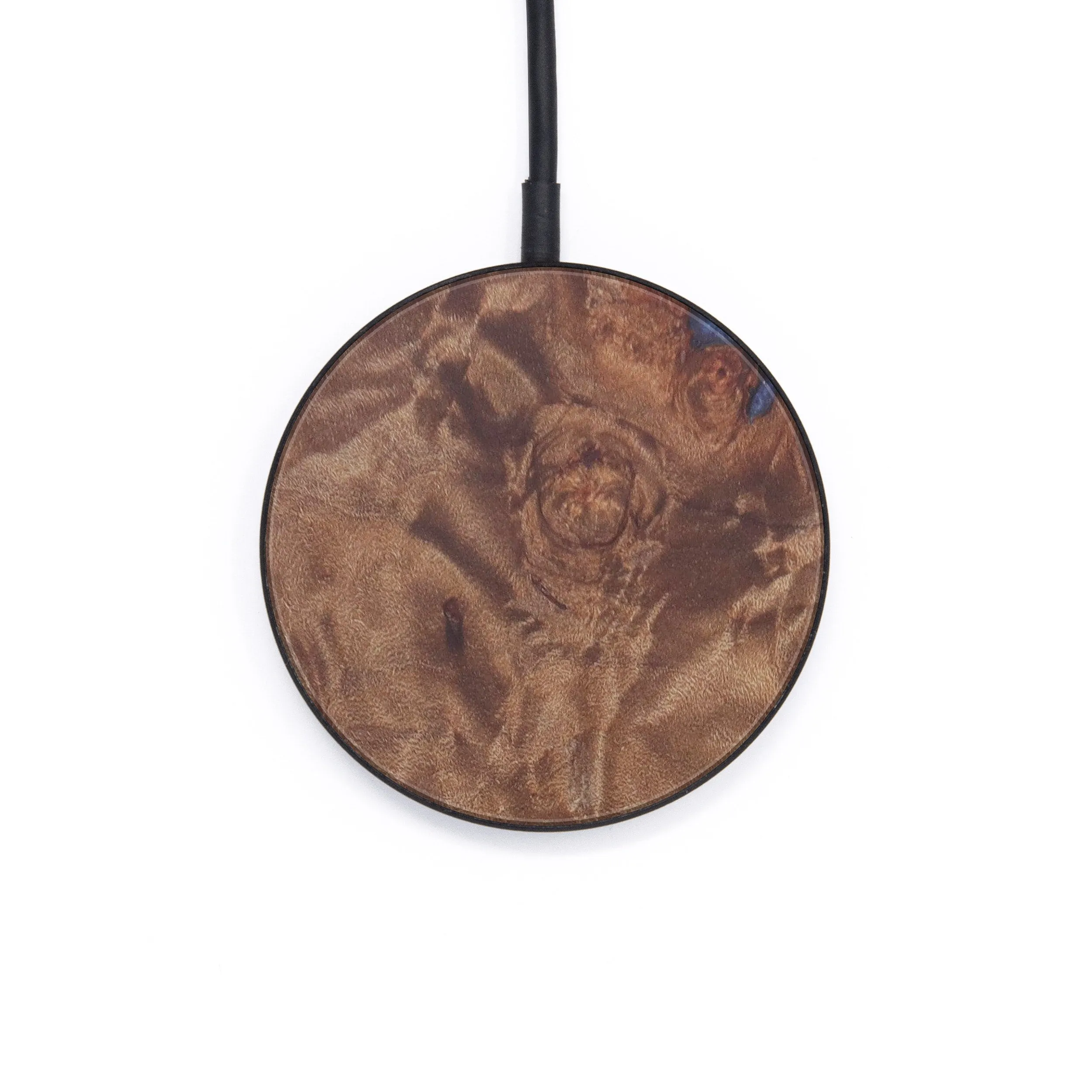 Circle Burl Wood Wireless Charger - Mahala (Maple Burl, 606949)