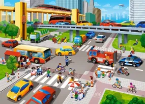 City Rush, 60 Pc Jigsaw Puzzle by Castorland