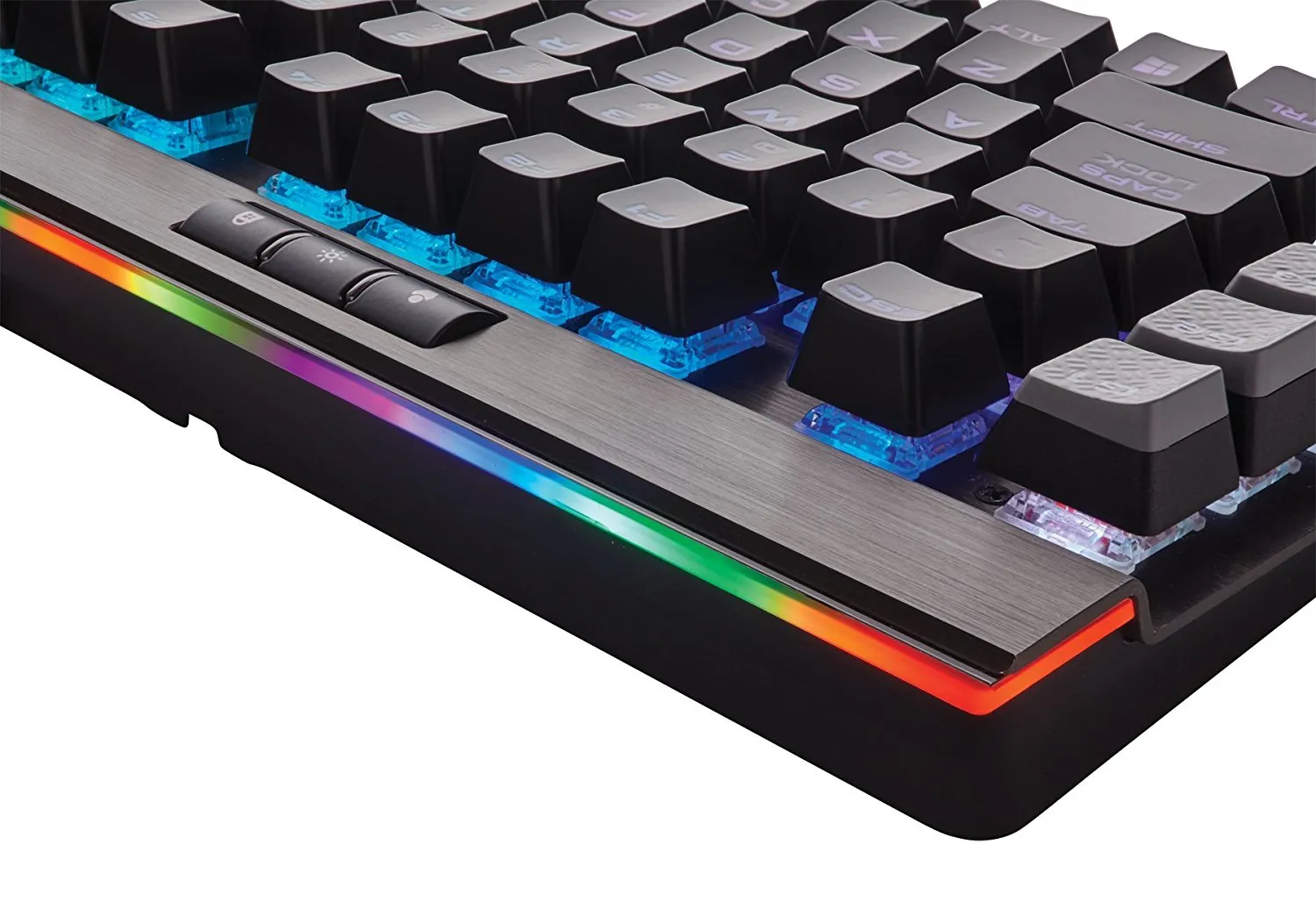 Corsair Keyboard K95 RGB Platinum Mechanical Gaming Keyboard (GunMetal) -  USB Passthrough & Media Controls - Cherry MX Speed – RGB LED Backlit