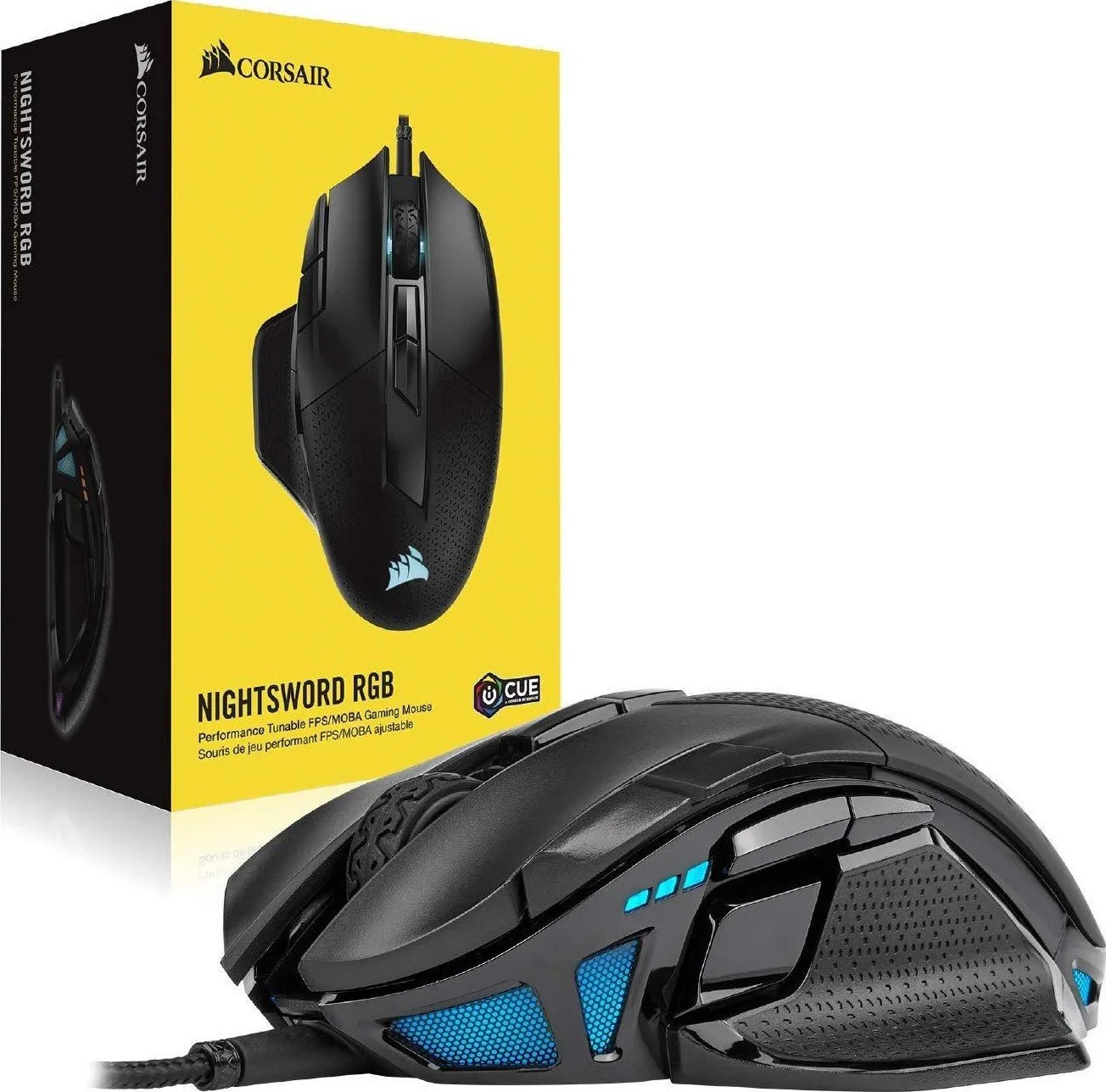 Corsair NIGHTSWORD RGB Tunable FPS MOBA Mouse