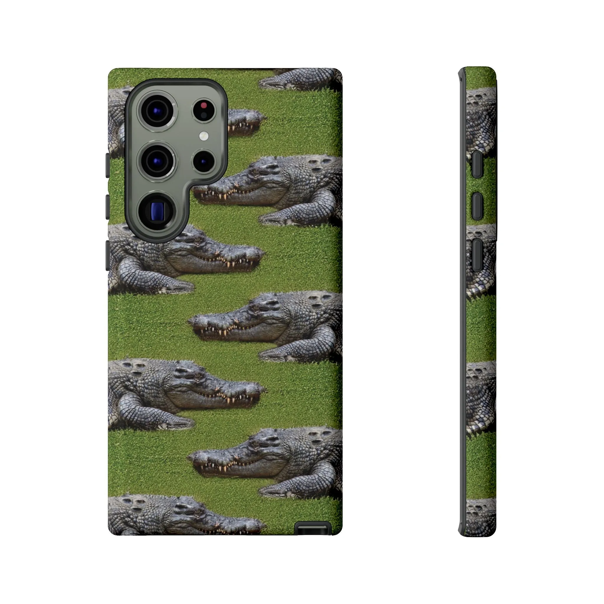 Crocodile Tough Phone Case Cover - Durable Protection with Reptile Style