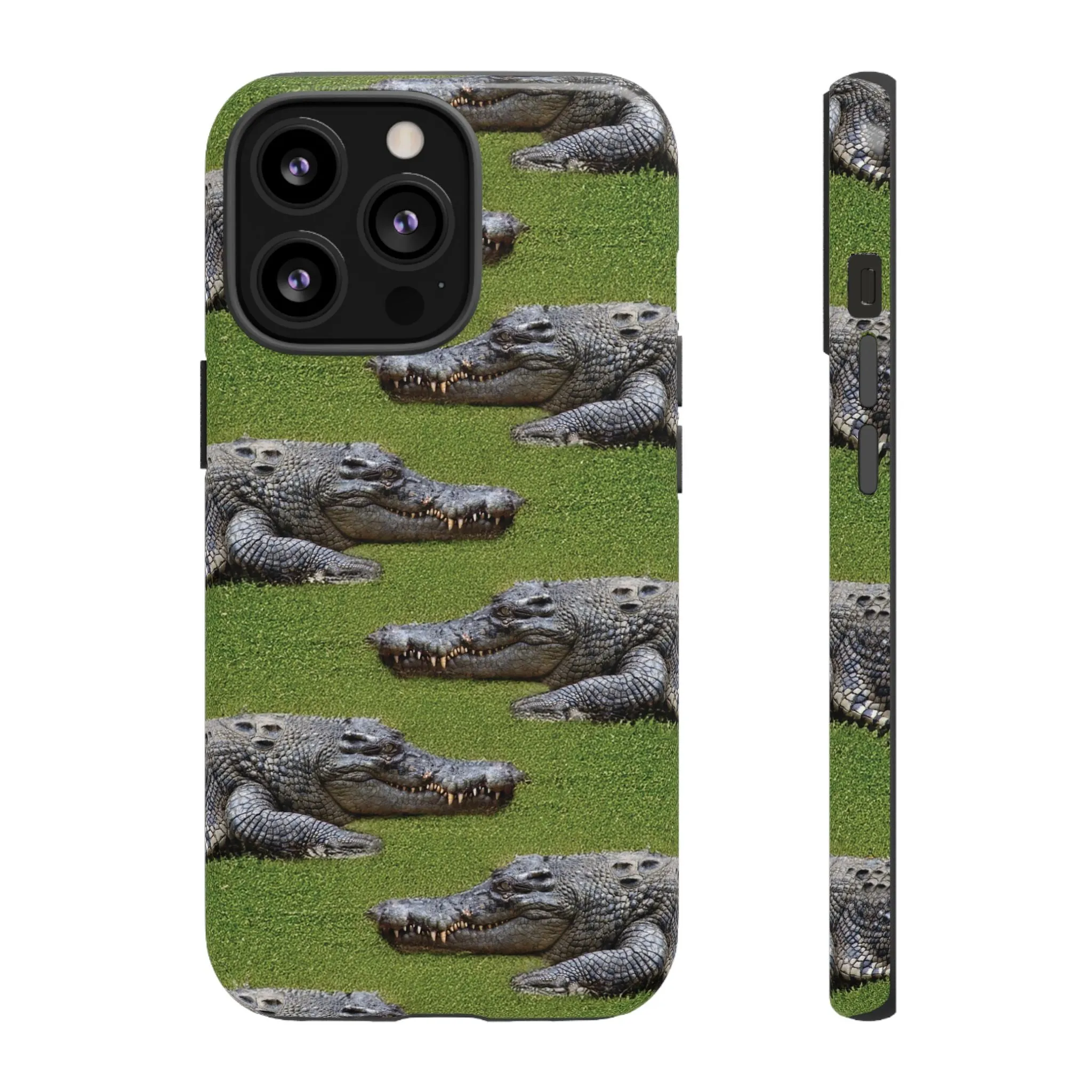 Crocodile Tough Phone Case Cover - Durable Protection with Reptile Style