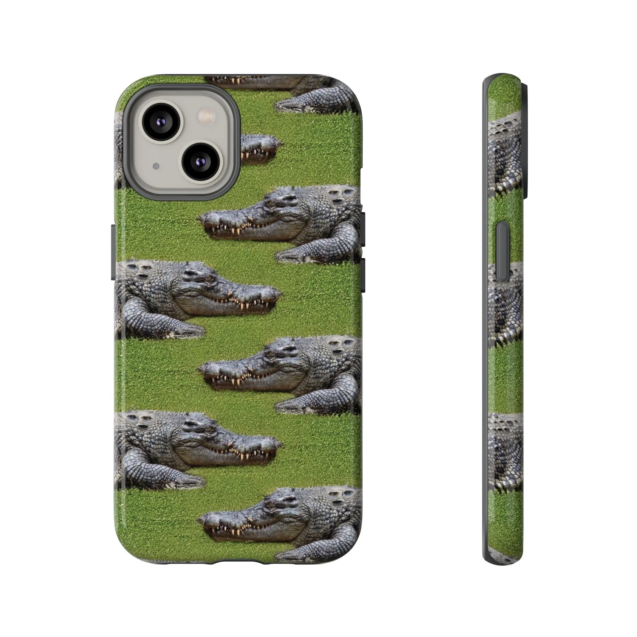 Crocodile Tough Phone Case Cover - Durable Protection with Reptile Style