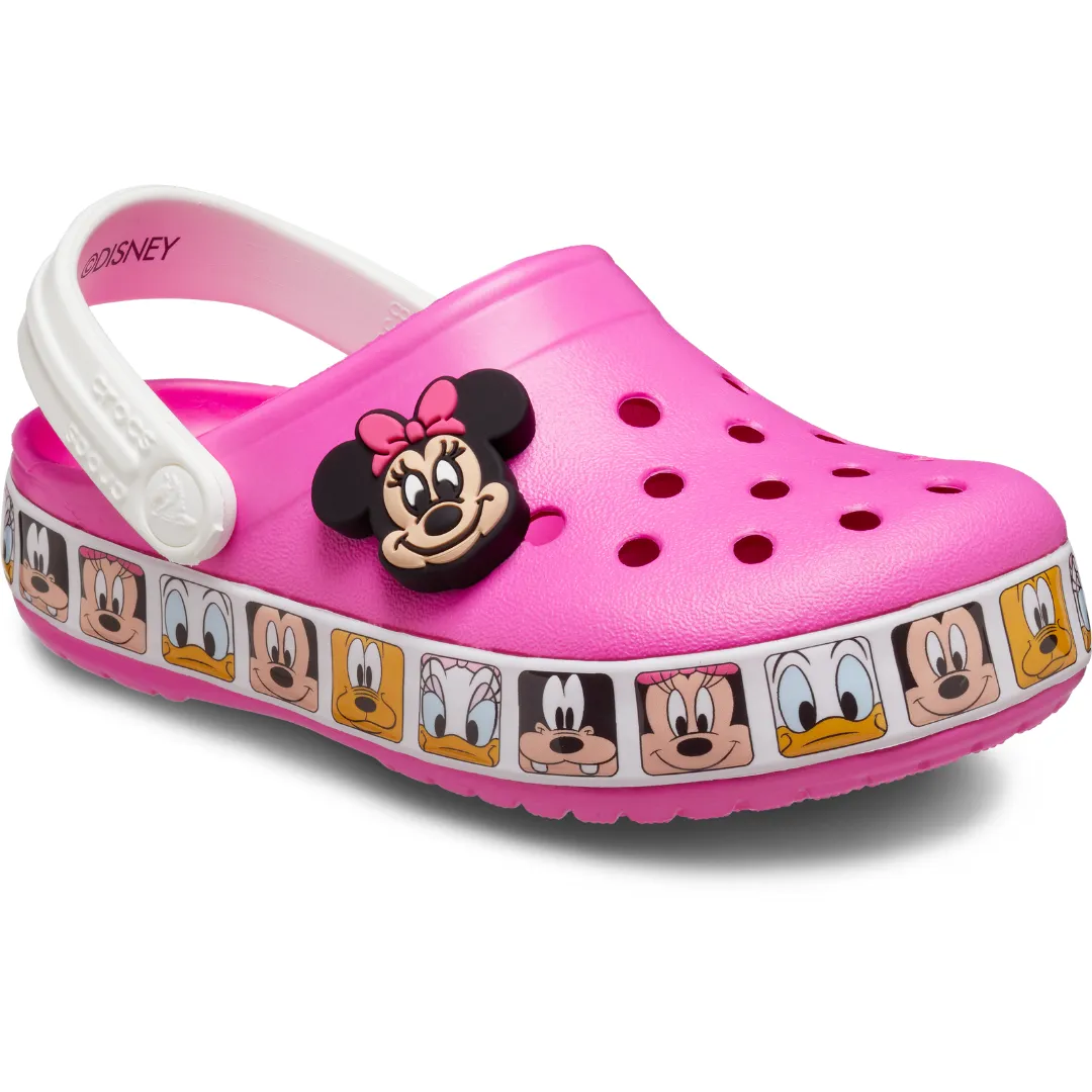 Crocs Minnie Mouse Band Clog T Electric Pink - Kids