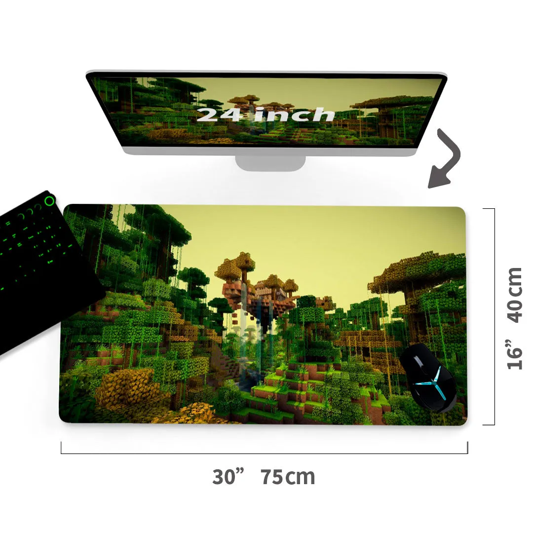 Custom Minecraft Mouse Pad 30"x16"