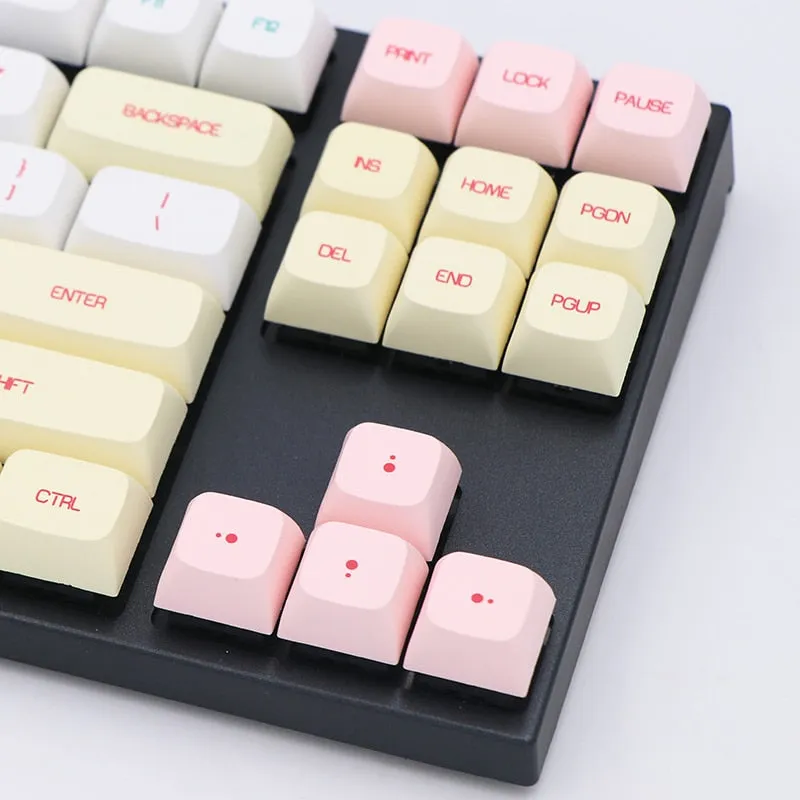 Cute keycaps set