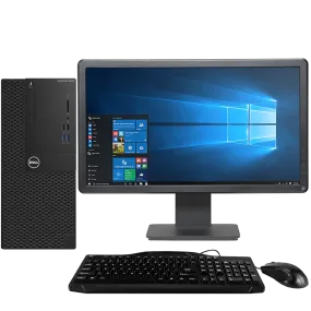 Dell OptiPlex 3050 Intel i5, 7th Gen Tower PC with 20" Monitor