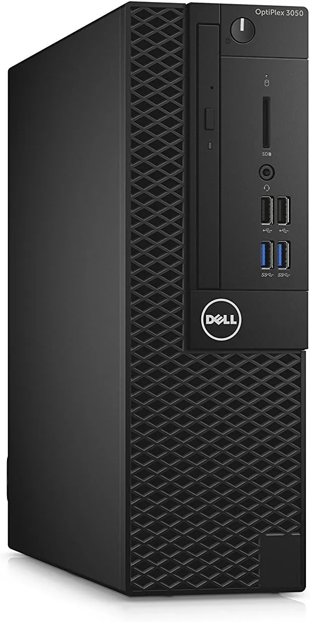 Dell OptiPlex 3050 (SFF) Desktop  | Intel Core i3-7100 (7th Gen) 3.90 GHz, 8GB DDR4 RAM, 256GB NVMe M.2 SSD, USB3.0 & HDMI, DisplayPort, 1GBe LAN  Port, Includes Wi-Fi, Keyboard & Mouse | Windows 10 Pro, Certified Refurbished- 1 Year Warranty