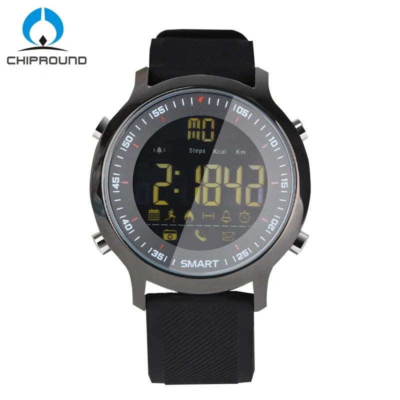 EX18 Sport Smart Watch Waterproof IP68 5ATM Passometer Ultra-long Standby Xwatch Outdoor Swimming Smartwatch For IOS Android