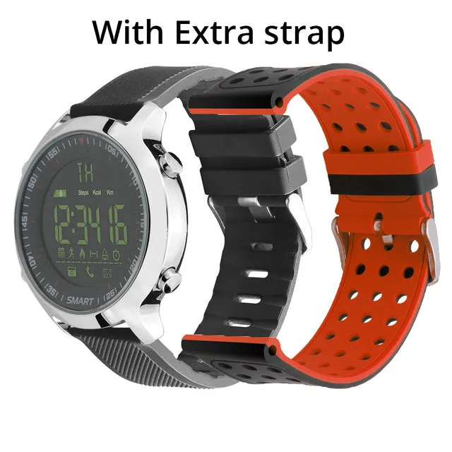 EX18 Sport Smart Watch Waterproof IP68 5ATM Passometer Ultra-long Standby Xwatch Outdoor Swimming Smartwatch For IOS Android