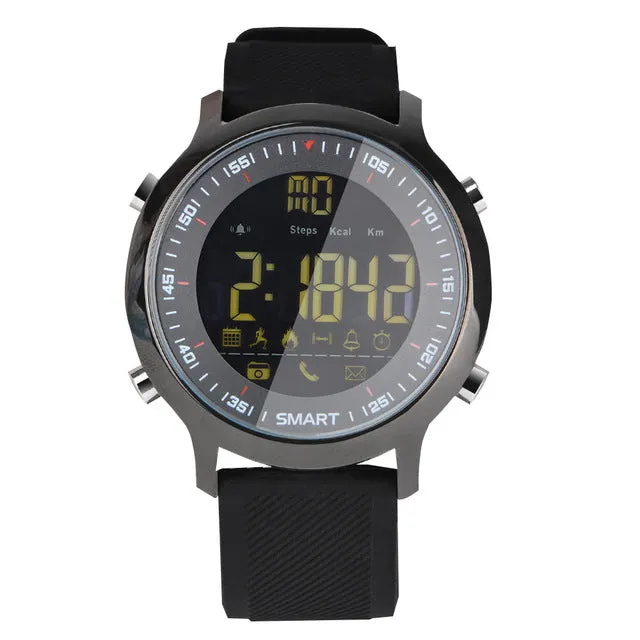 EX18 Sport Smart Watch Waterproof IP68 5ATM Passometer Ultra-long Standby Xwatch Outdoor Swimming Smartwatch For IOS Android