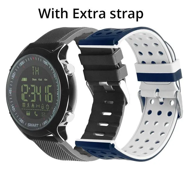 EX18 Sport Smart Watch Waterproof IP68 5ATM Passometer Ultra-long Standby Xwatch Outdoor Swimming Smartwatch For IOS Android