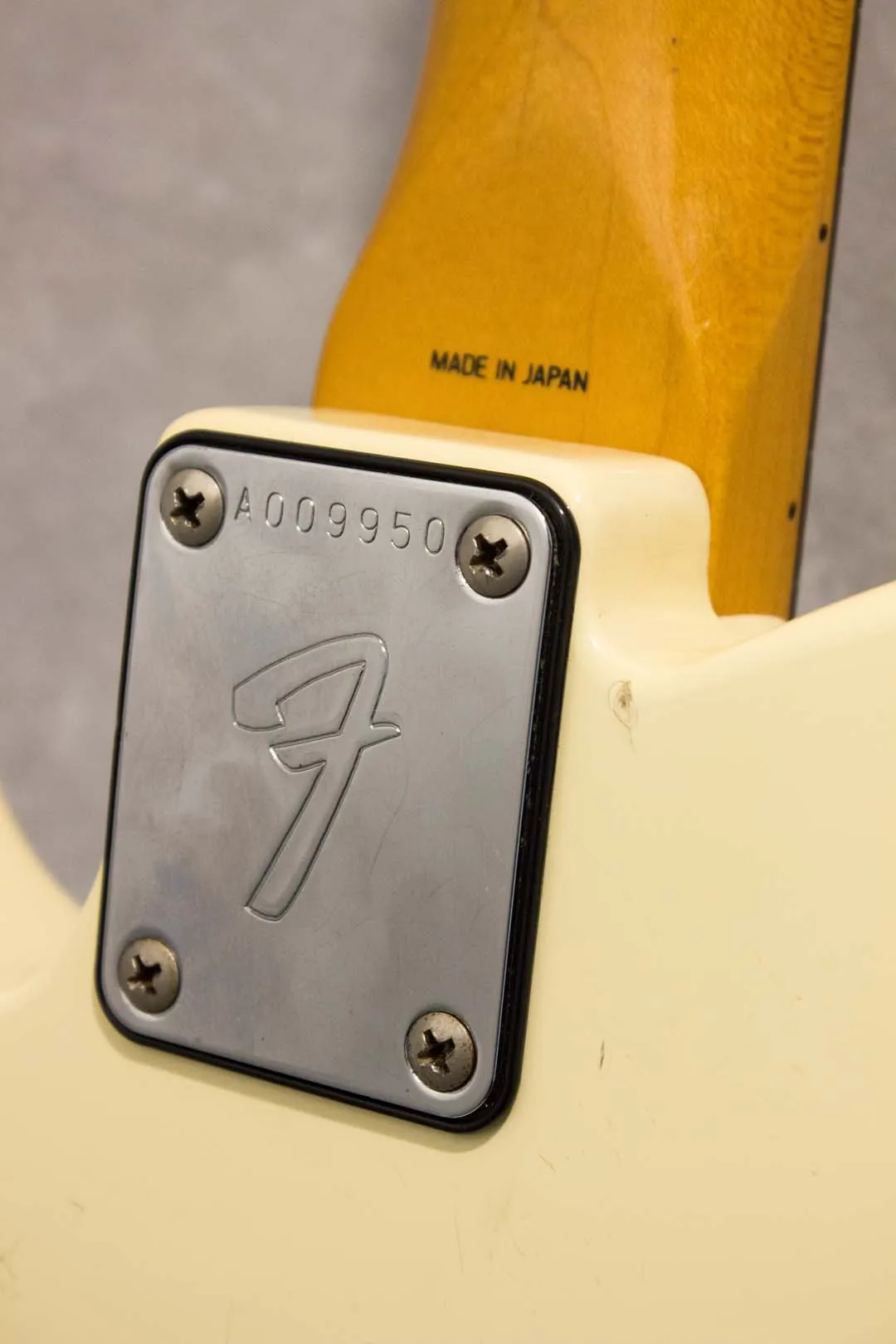 Fender Japan '72 Telecaster TL72-55 Olympic White 1986